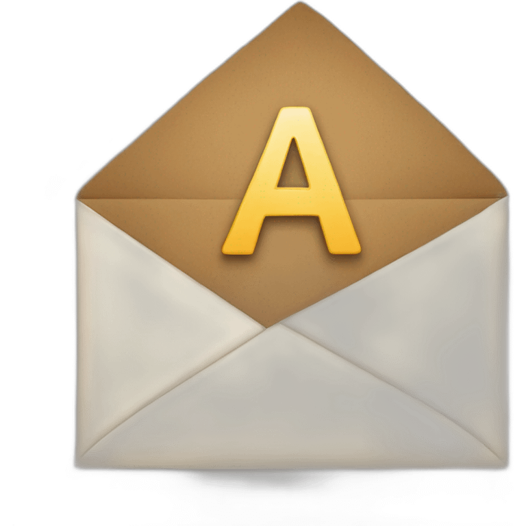 Letter a emoji