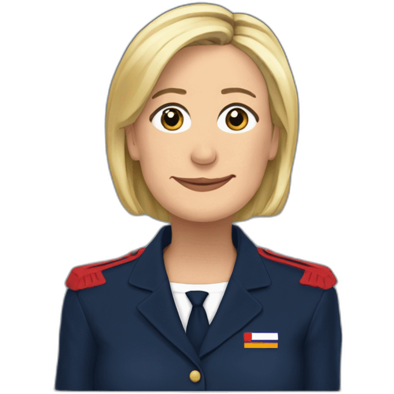 Marine le pen qui pete emoji