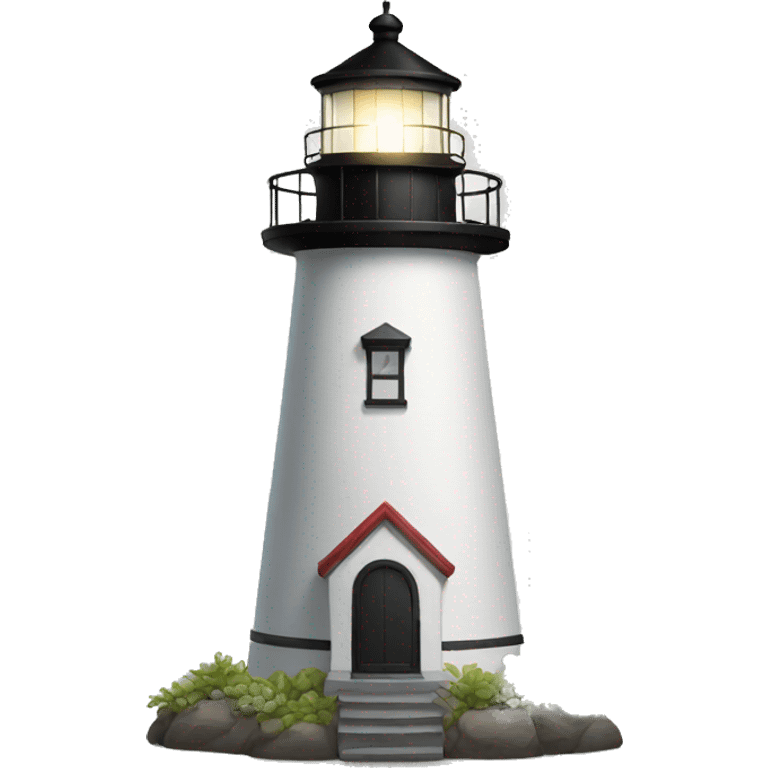 Light house with light emoji