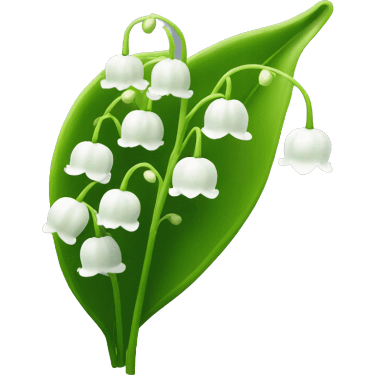 Lily of the valley flower  emoji