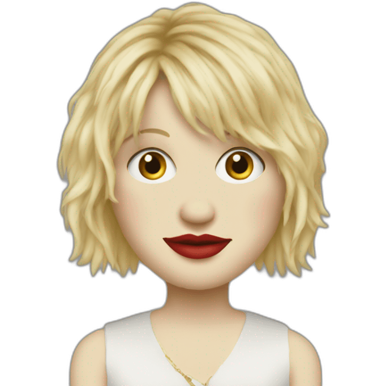 Courtney Love 1989 emoji