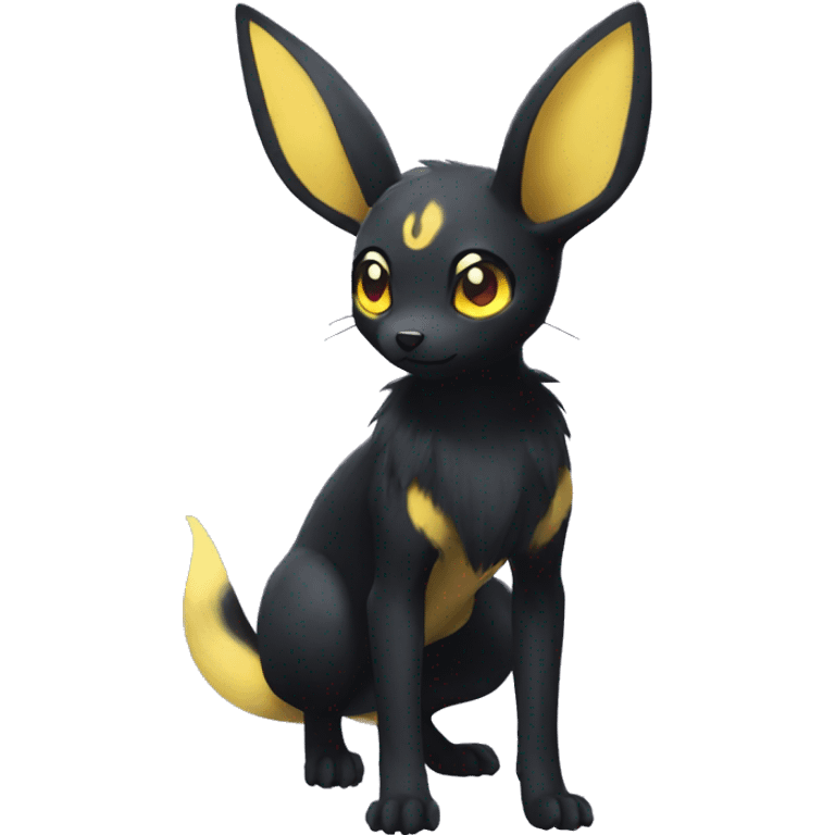 Umbreon full body emoji