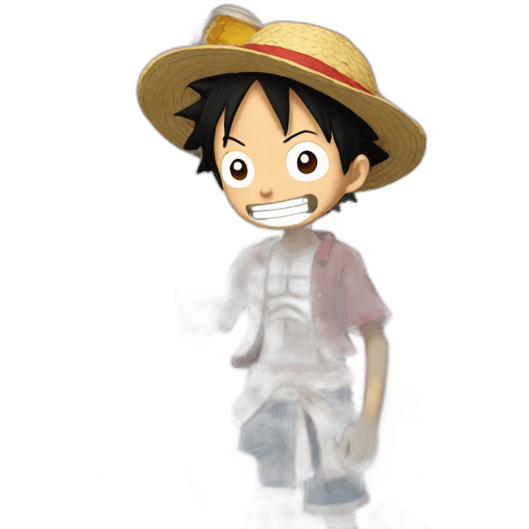 Luffy avec biere emoji