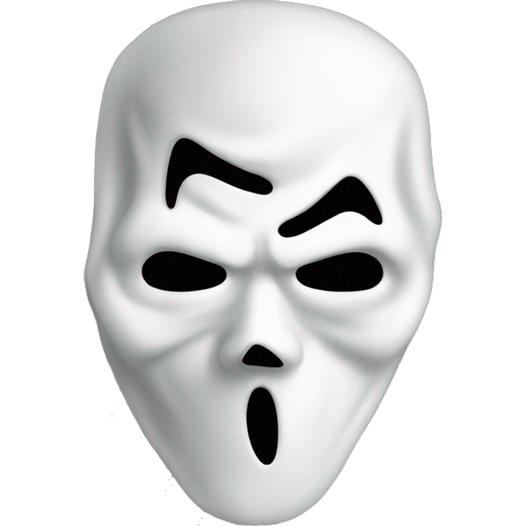 Ghostface von scream nur Maske  emoji