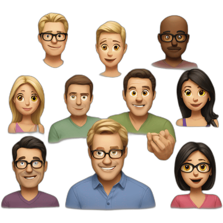 modern family sitcom emoji