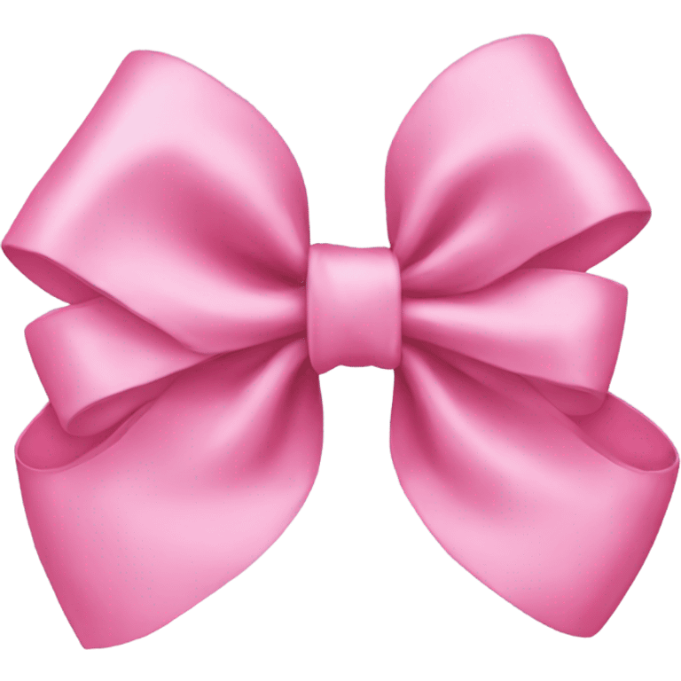 pink bow emoji