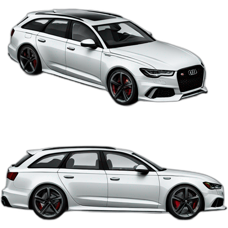 audi rs6 emoji