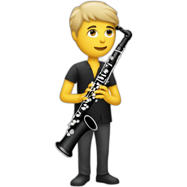 clarinet player emoji