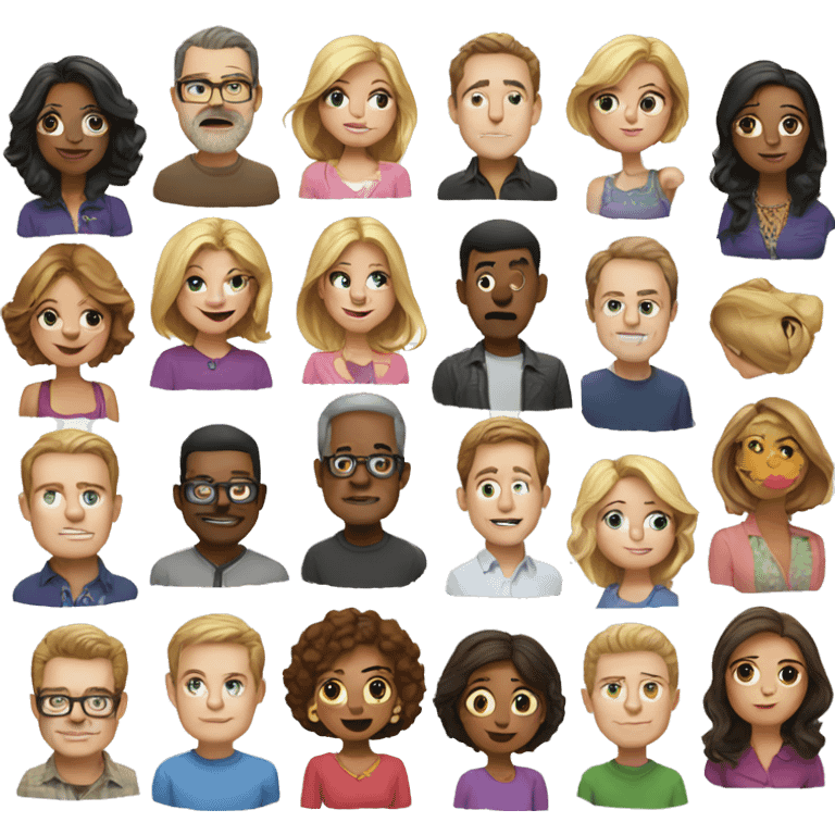 Modern family tv show emoji