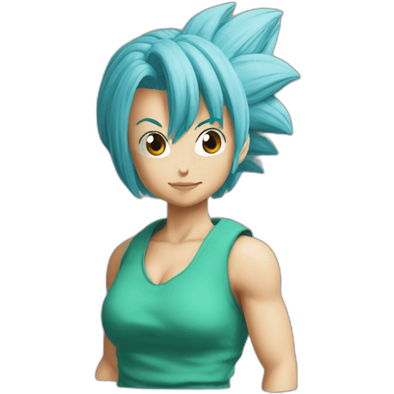 bulma dragon ball emoji