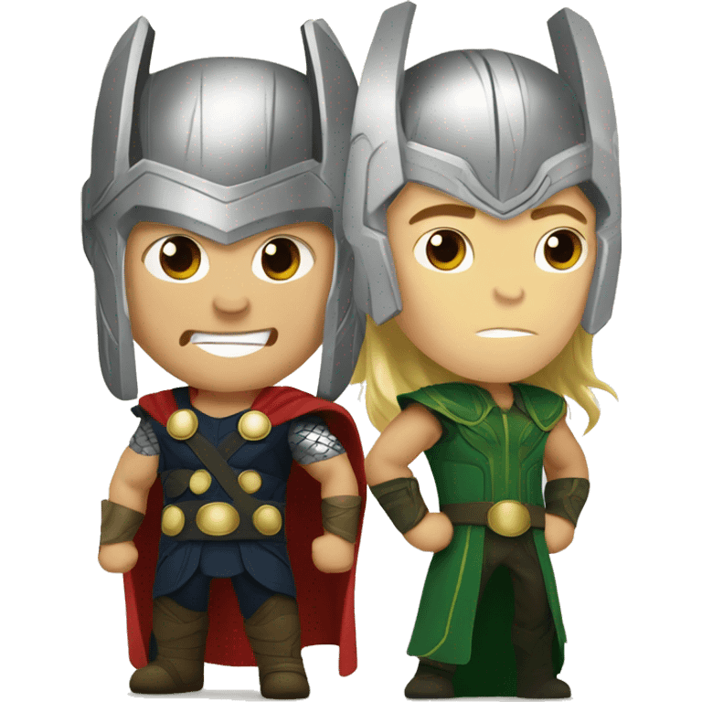 Thor and Loki emoji