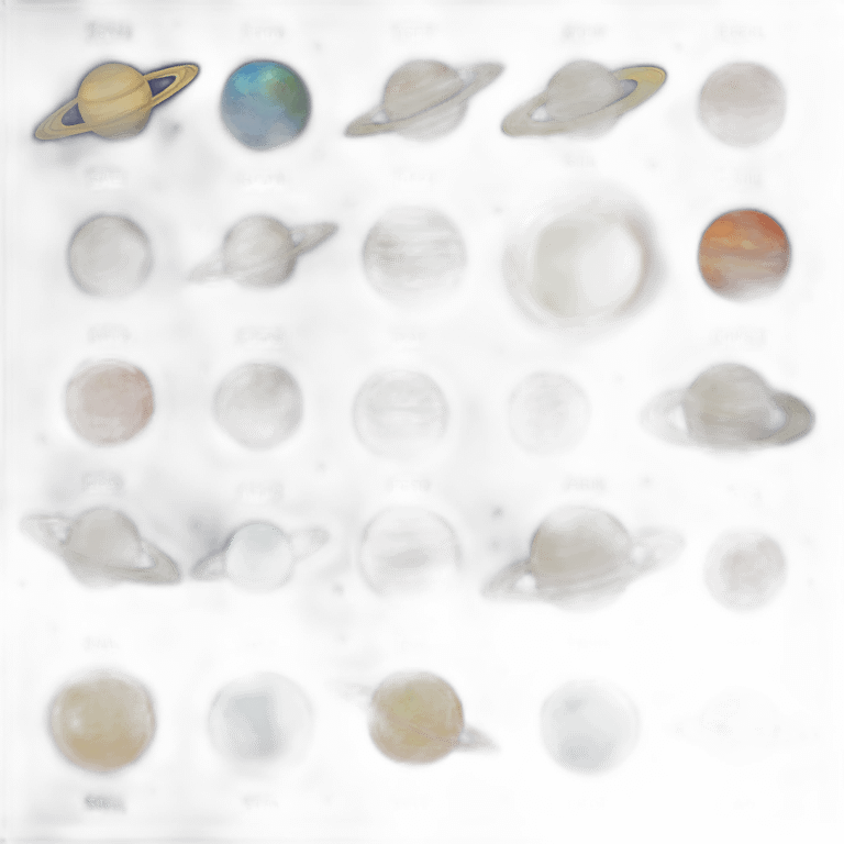 solar system emoji