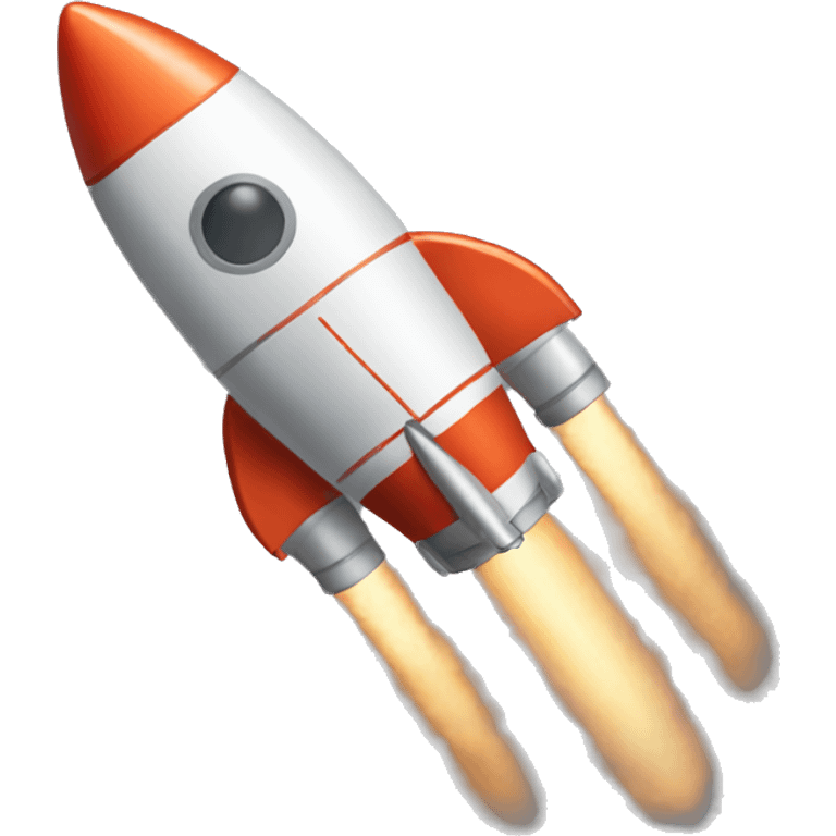 A cool rocket emoji emoji