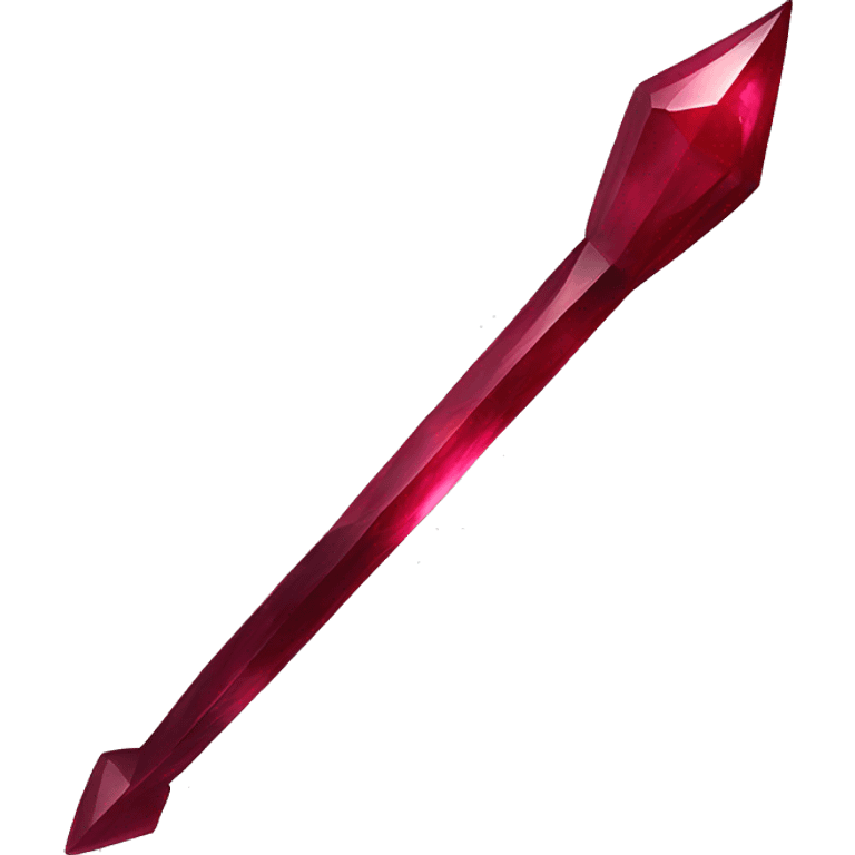 ruby gemstone spear emoji