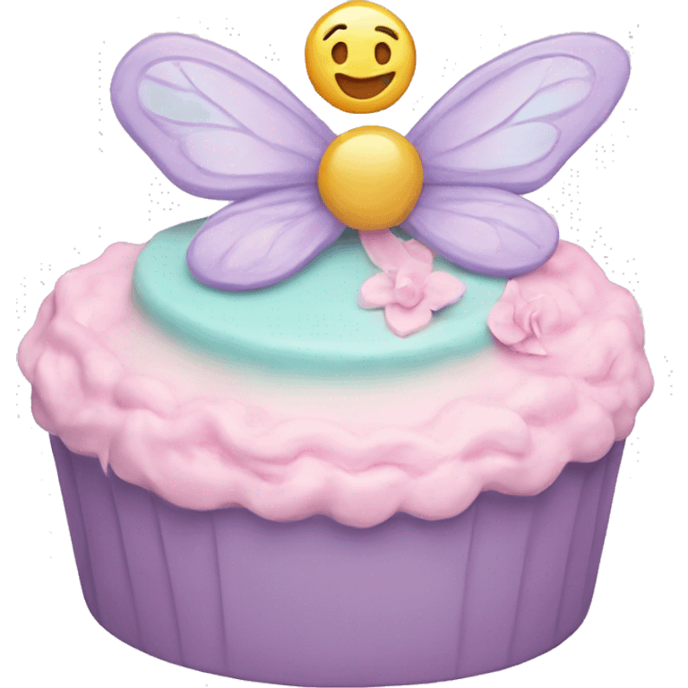 Fairy pastel cake emoji