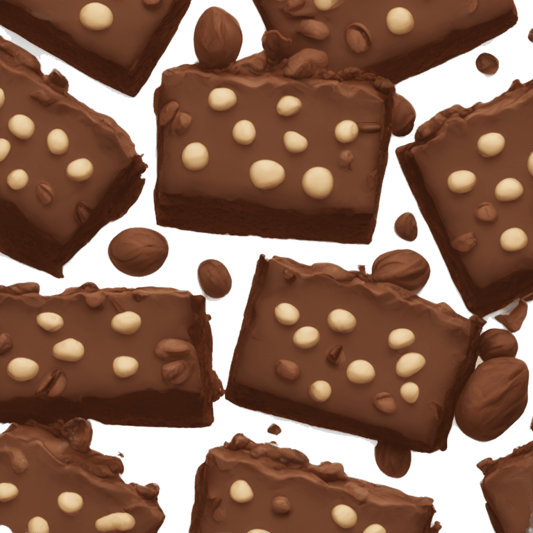 Brownie emoji