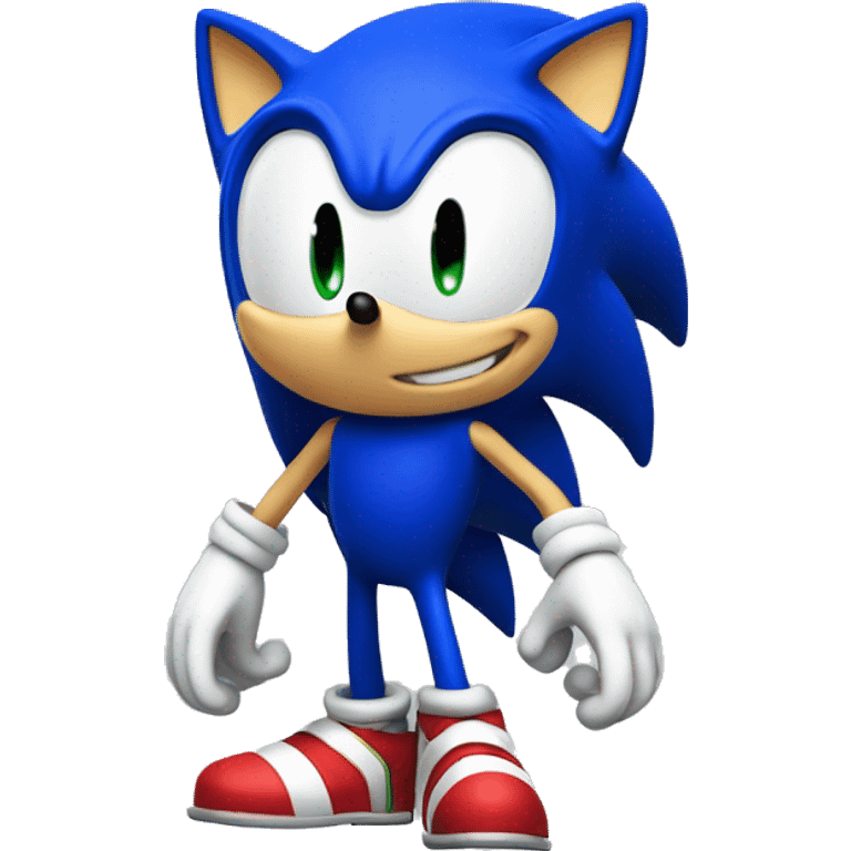 Sonic feliz emoji