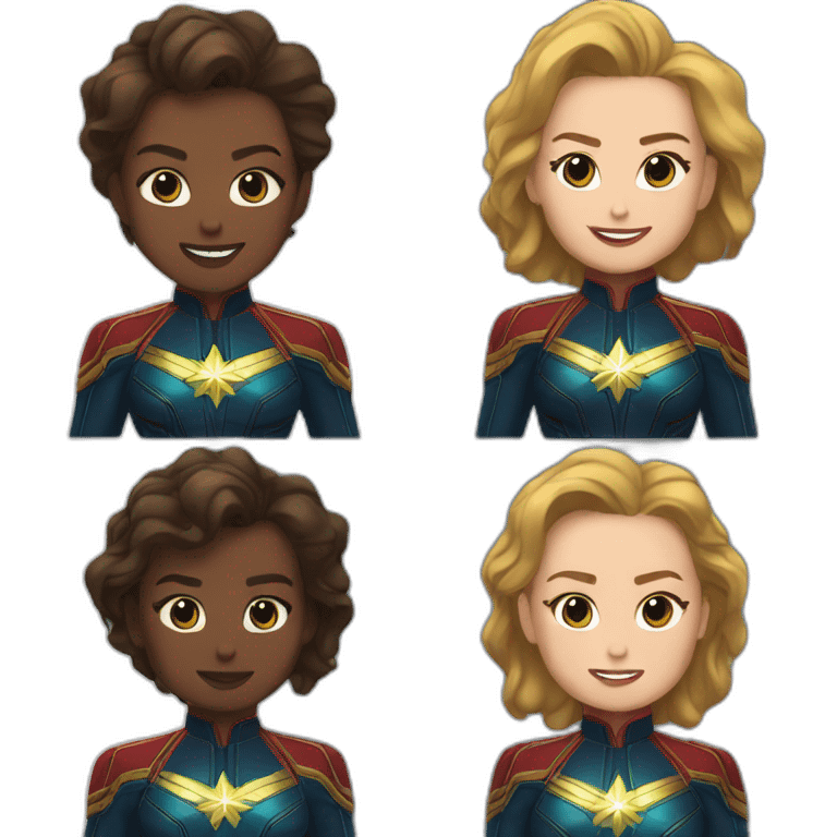 Captain Marvel Star emoji