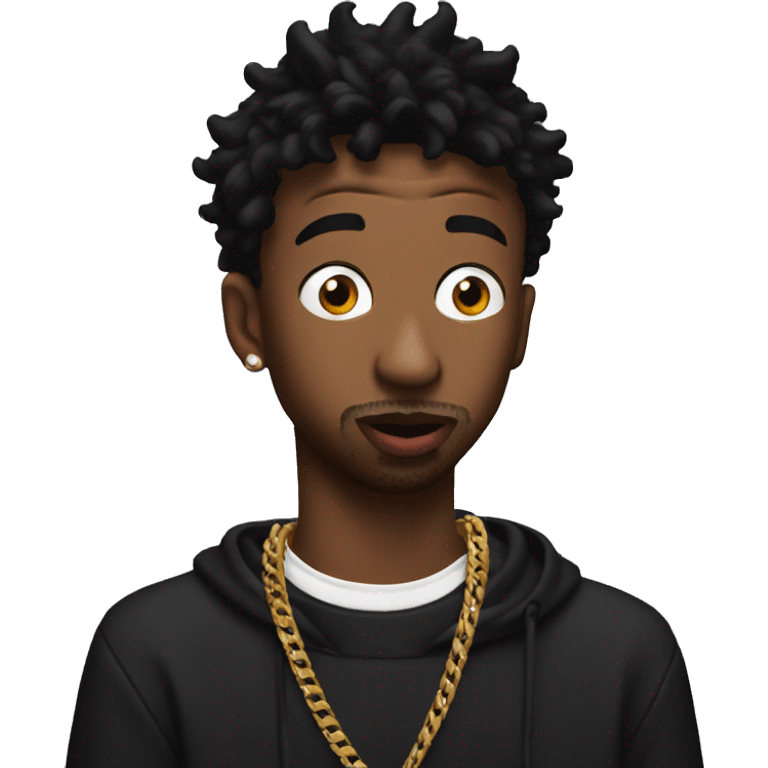 21 savage telling a secret  emoji