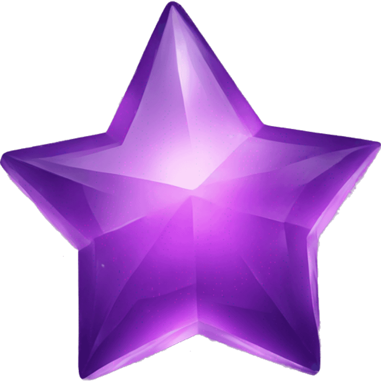 amethyst star gem emoji