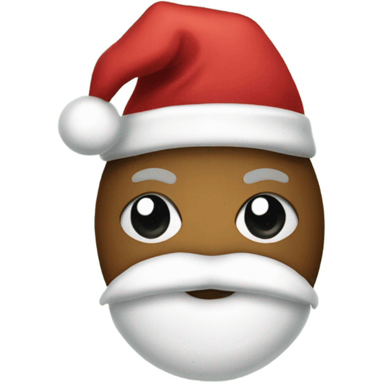 Santa sock emoji