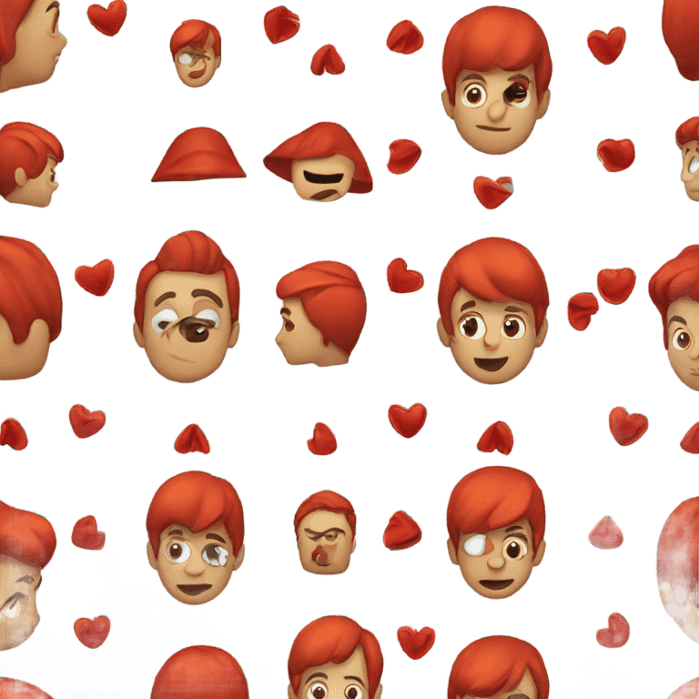 Fiocco rosso emoji