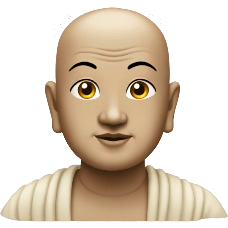 Bald Buddha  emoji