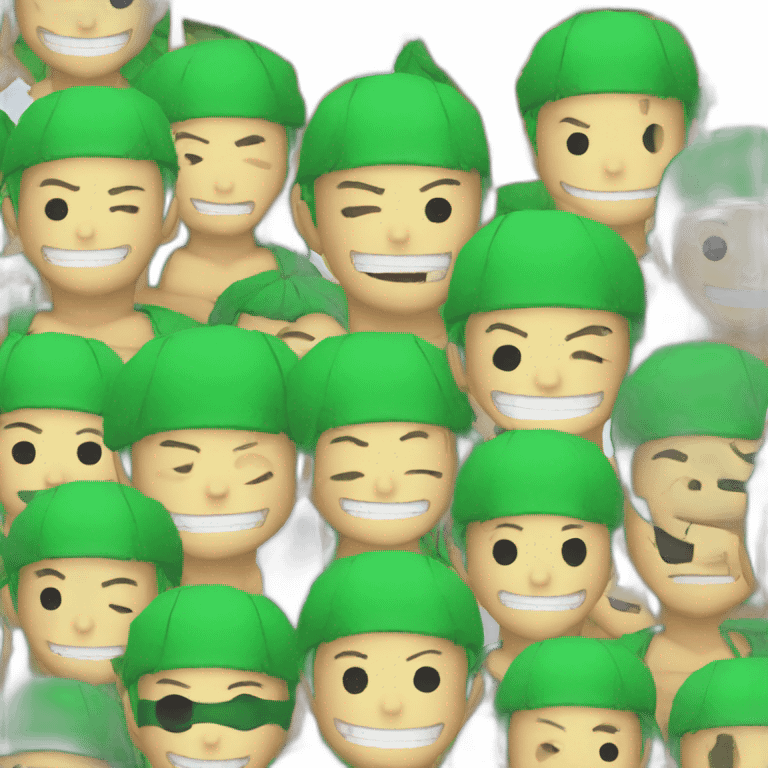 Zoro one piece emoji