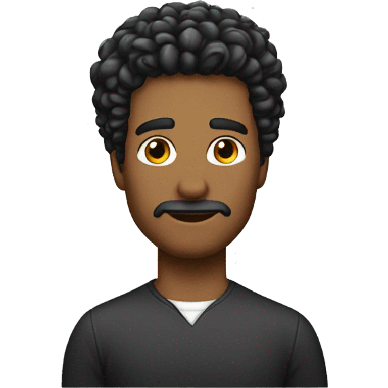 hombre pelo corto emoji