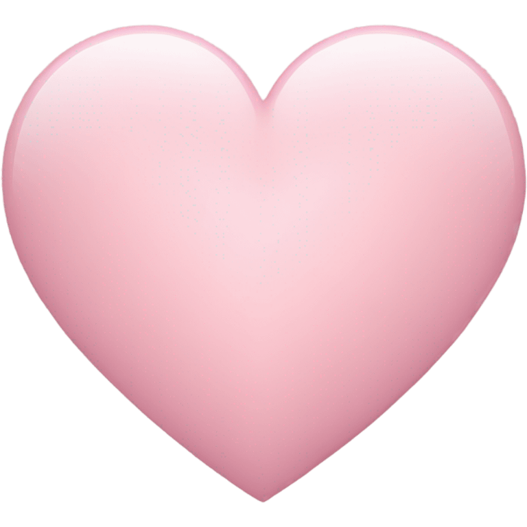 light pink heart emoji