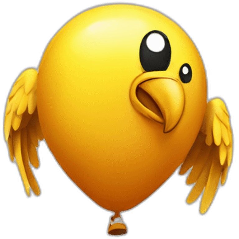 Balon con aguila emoji