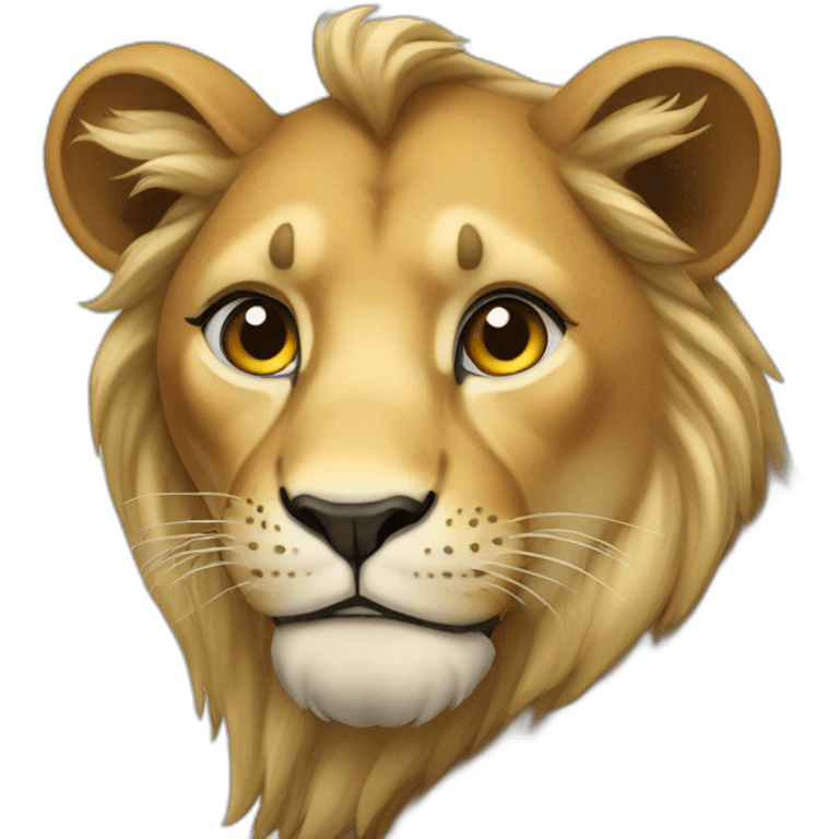 female lion emoji