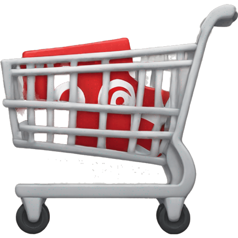 a target cart  emoji