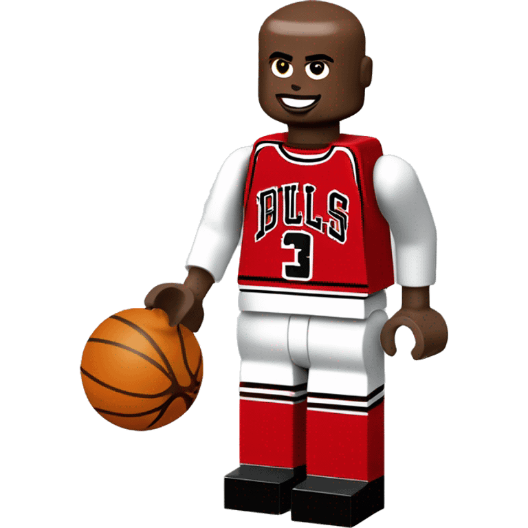 MICHAEL JORDAN lego full body emoji