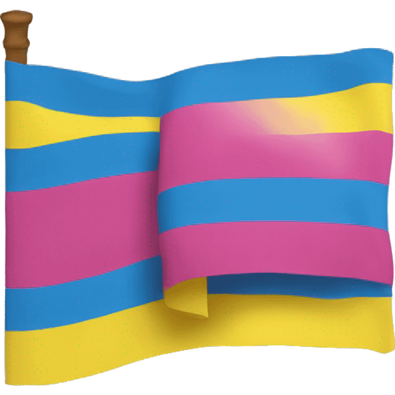 Pansexual flag emoji