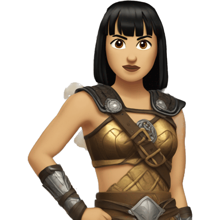 Xena warrior princess emoji