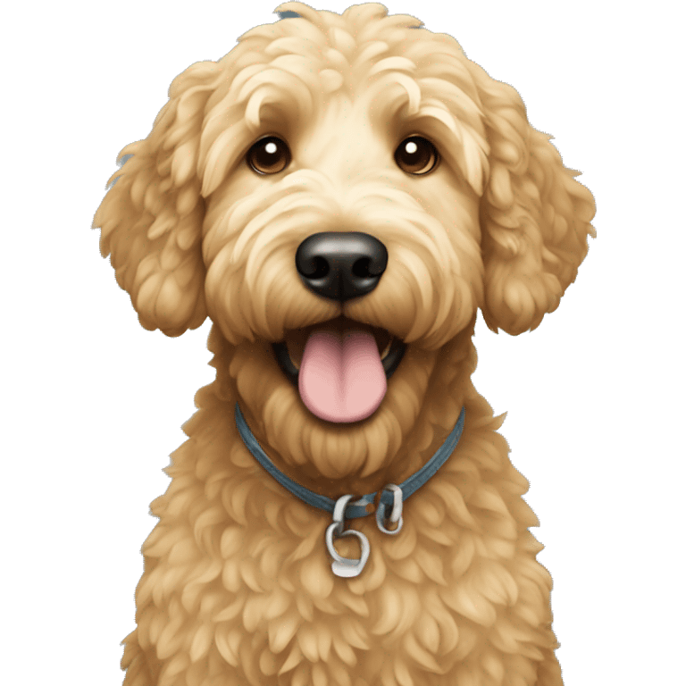 Golden doodle  emoji