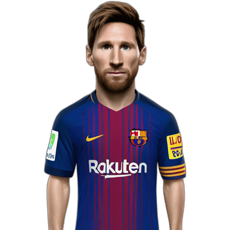 lio messi hyperrealistic emoji