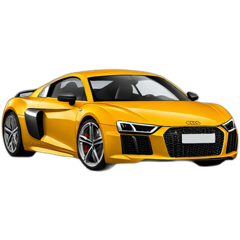 Audi r8 emoji