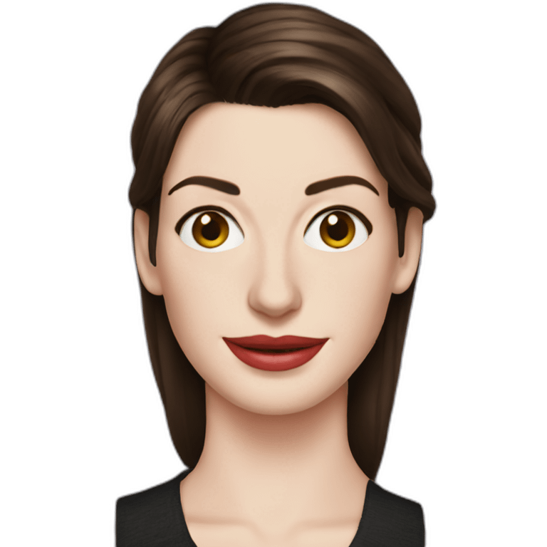 Anne Hathaway emoji