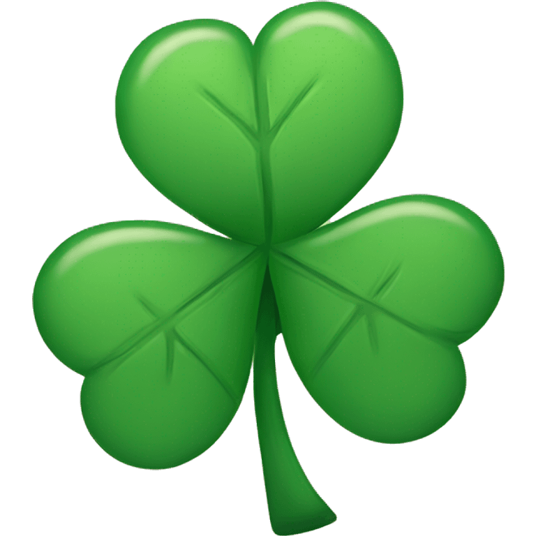 sad shamrock emoji