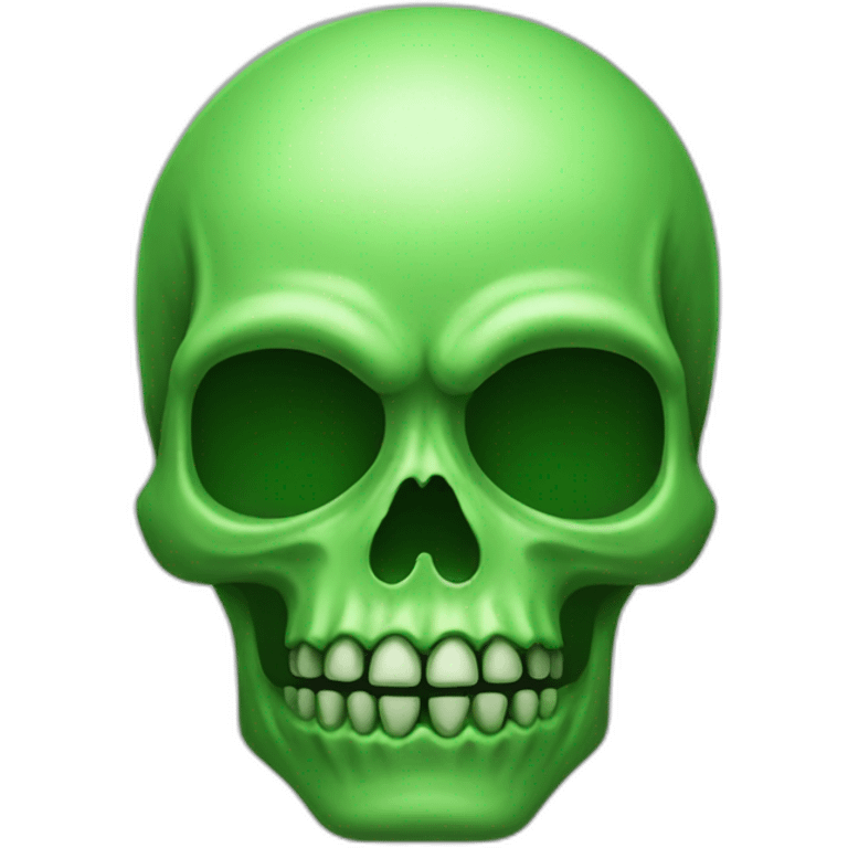 green skull emoji