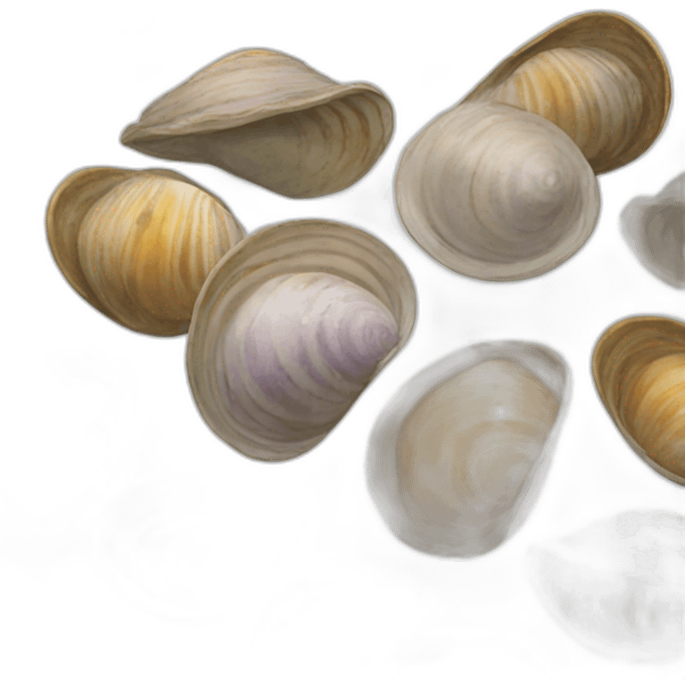 multiple clams emoji