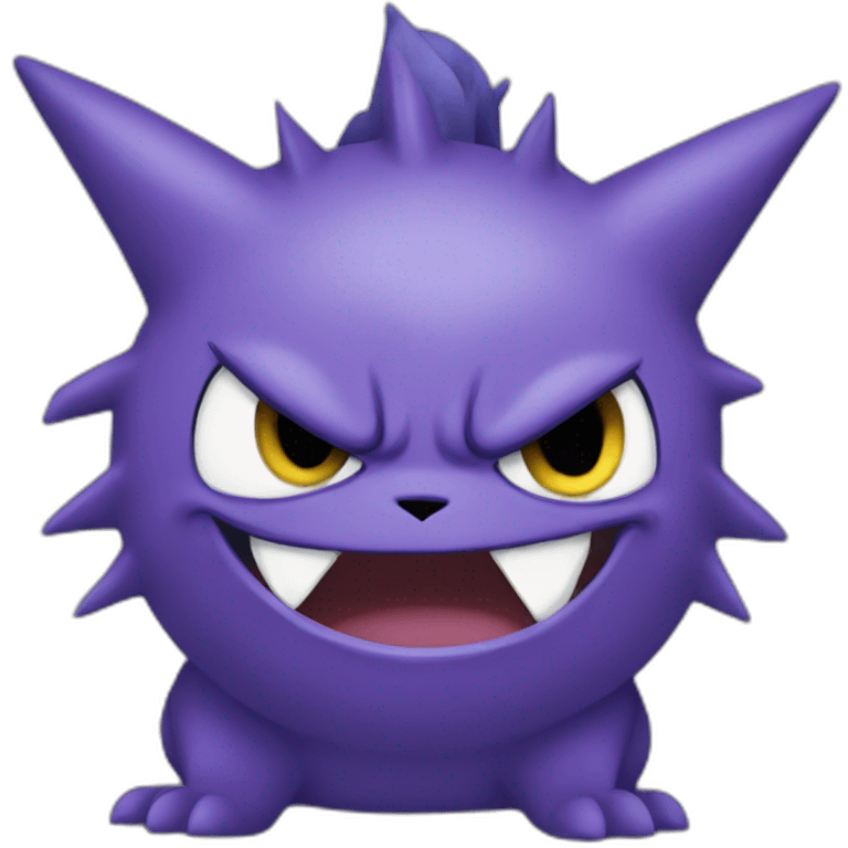 the pokemon Gengar crying emoji