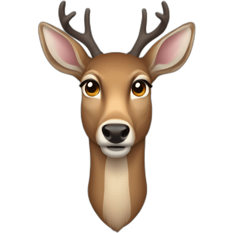 deer in the headlights emoji