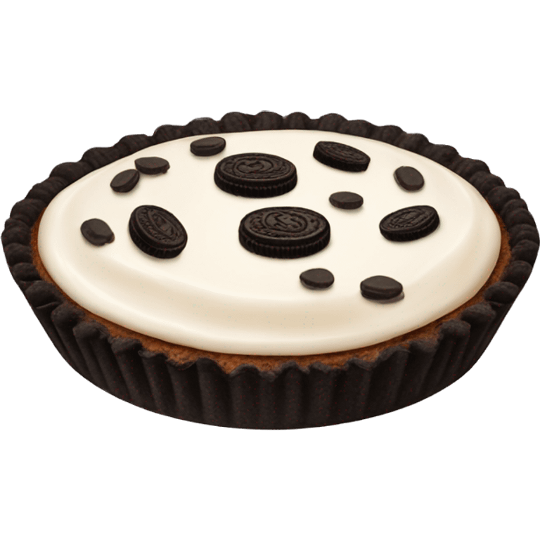 Oreo cookie pie  emoji