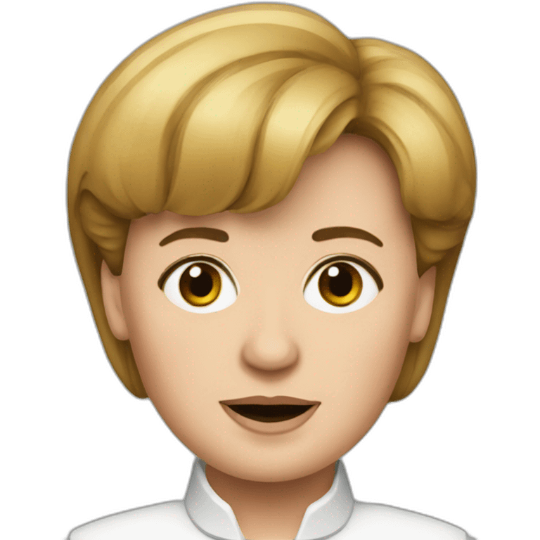 angela merkel emoji