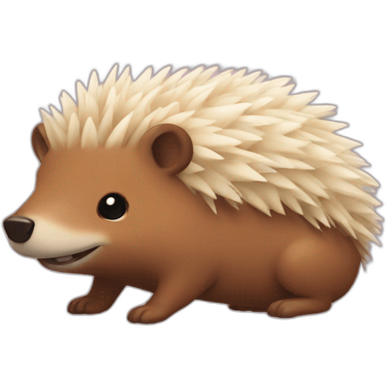 kapibara+hedgehog emoji