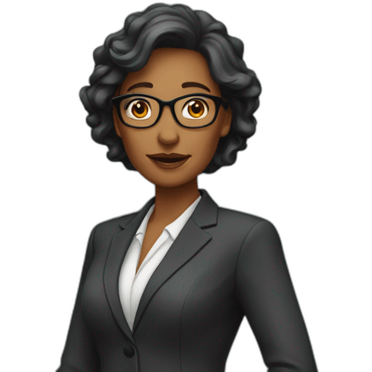 business woman mature emoji