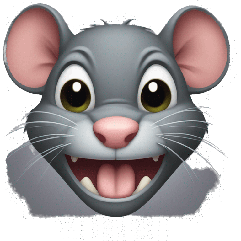 evil rat angry  emoji